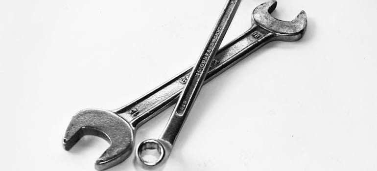 Stainless Steel Close Wrench on Spanner