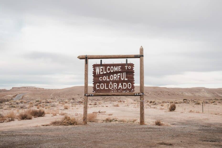 A Colorado sign