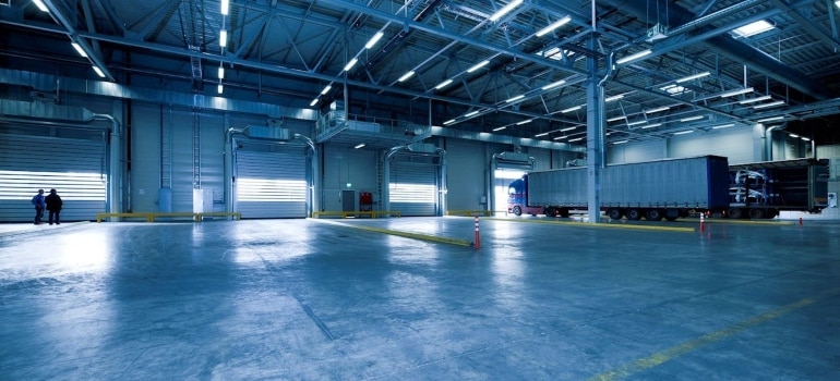 closed parking lot