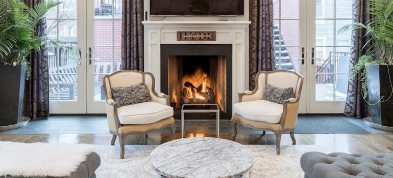 cozy living rom